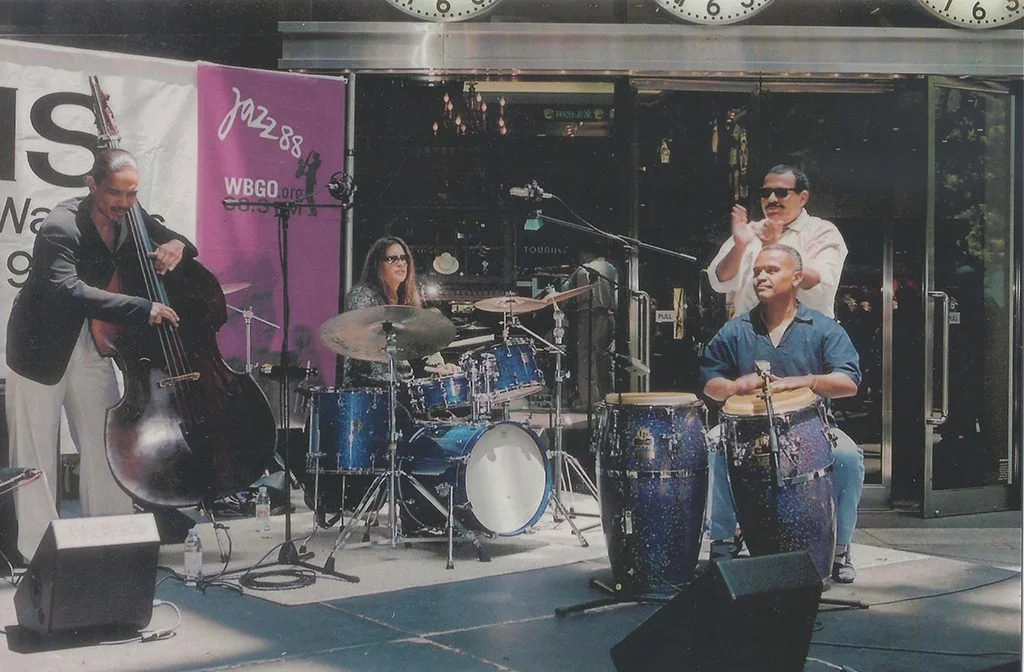 Pianist Hilton Ruiz Group w/ Chembo Corniel percussion, Silvia Cuenca Drums, and Leon Lee Dorsey