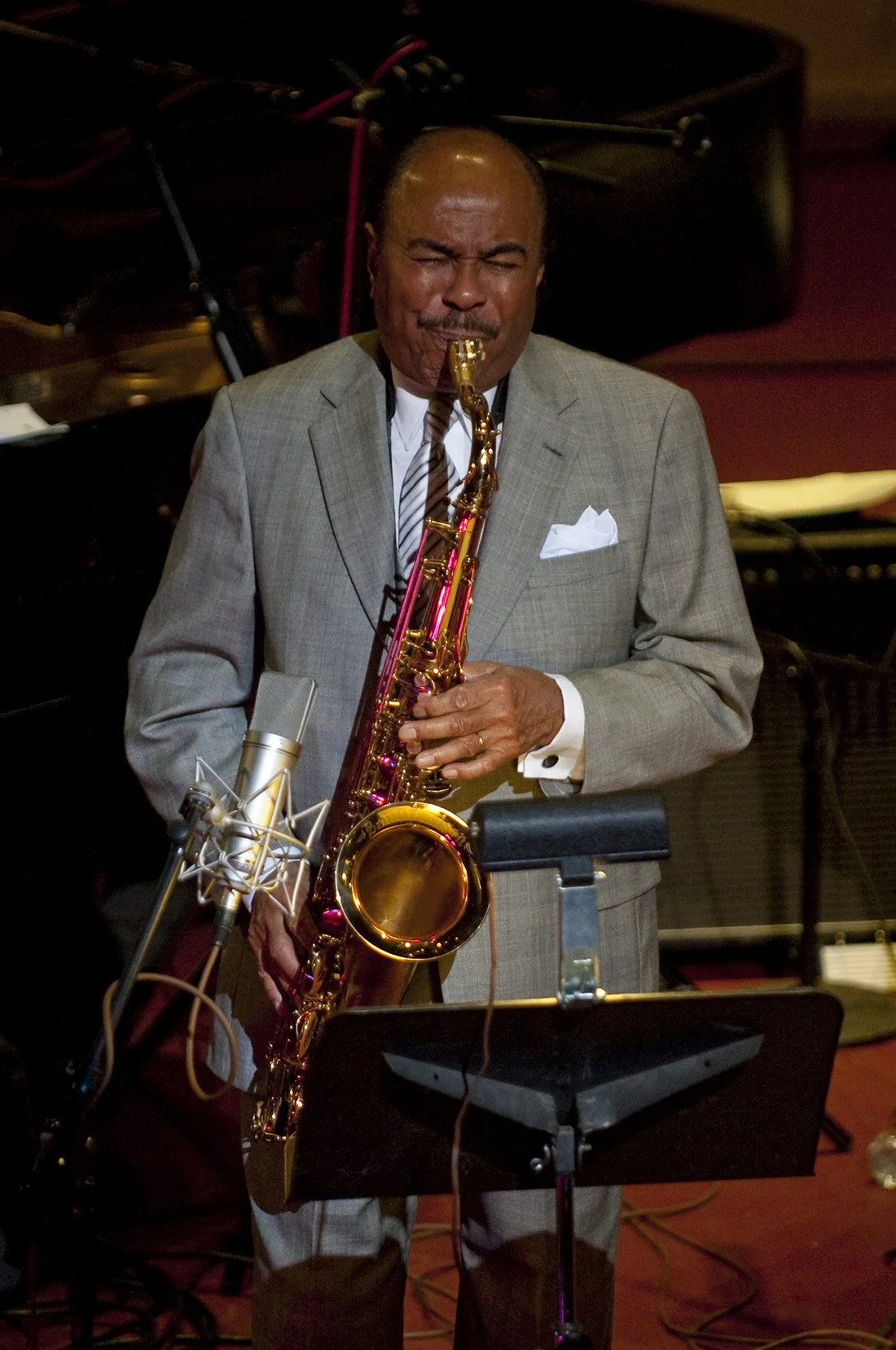 Tenor saxophonist Legend and Composer Benny Golson at the 2009 University of Pittsburgh Jazz Seminar