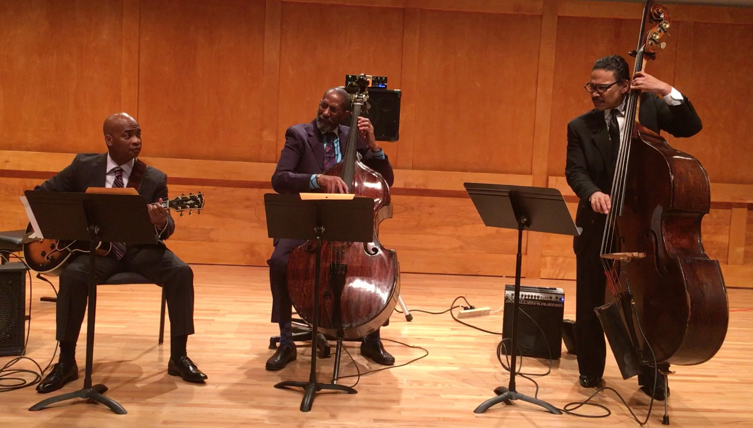 Legendary Bassist Ron Carter, Guitarist Russell Malone and Bassist Leon Lee Dorsey - The The Music of Miles Davis and Ron Carter Concert